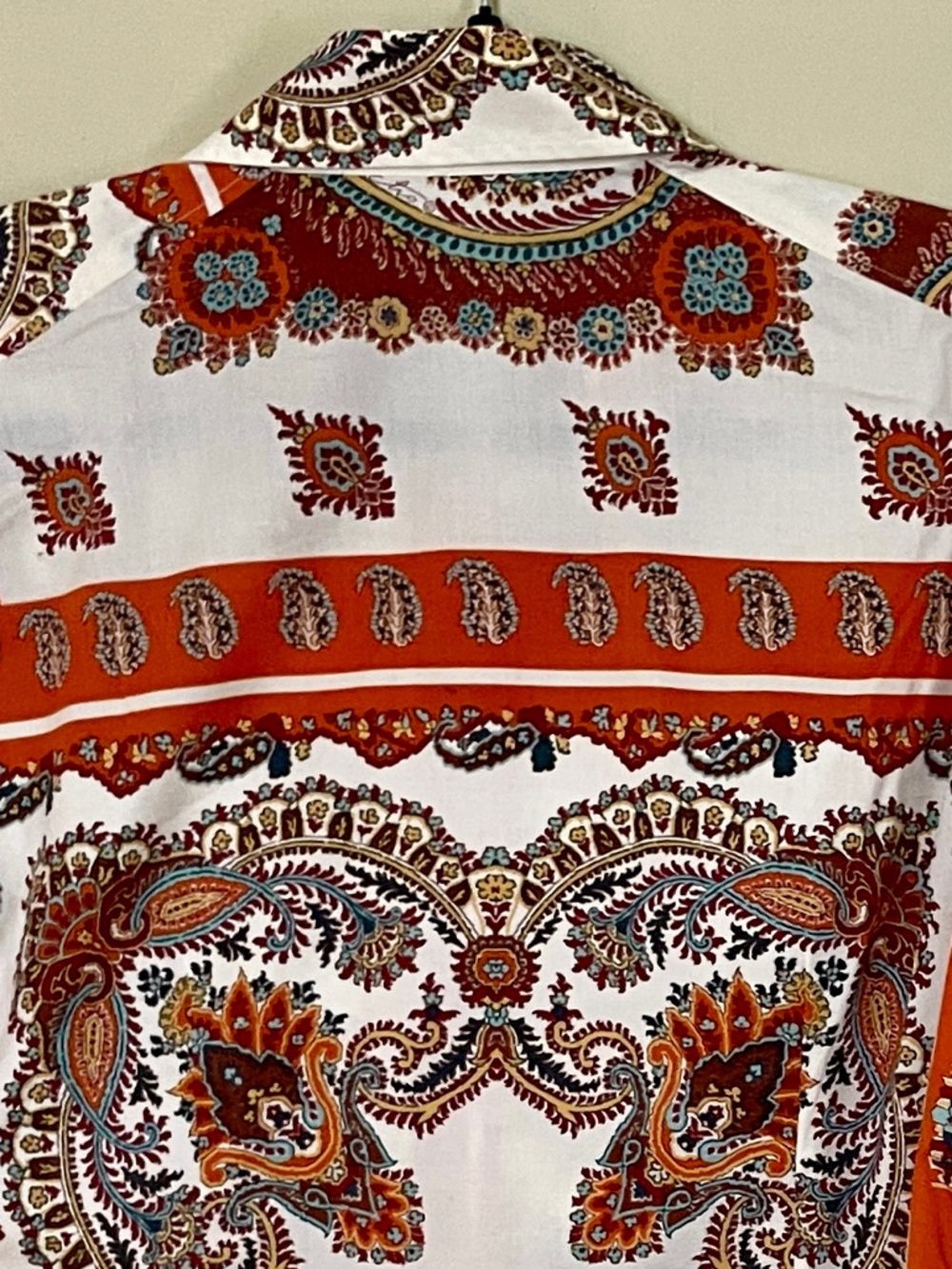 Etro | Paisley Print Button Up Blouse / Shirt, Sz 48 IT ♥ EUC - Picture 6 of 9